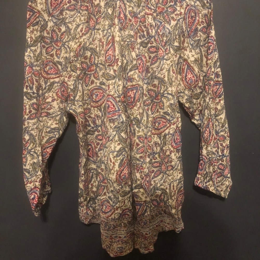 Chaps Boho paisley cotton tunic - Picture 10 of 10